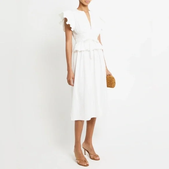 o.p.t Martine Cotton Dress Medium - Picture 2 of 11